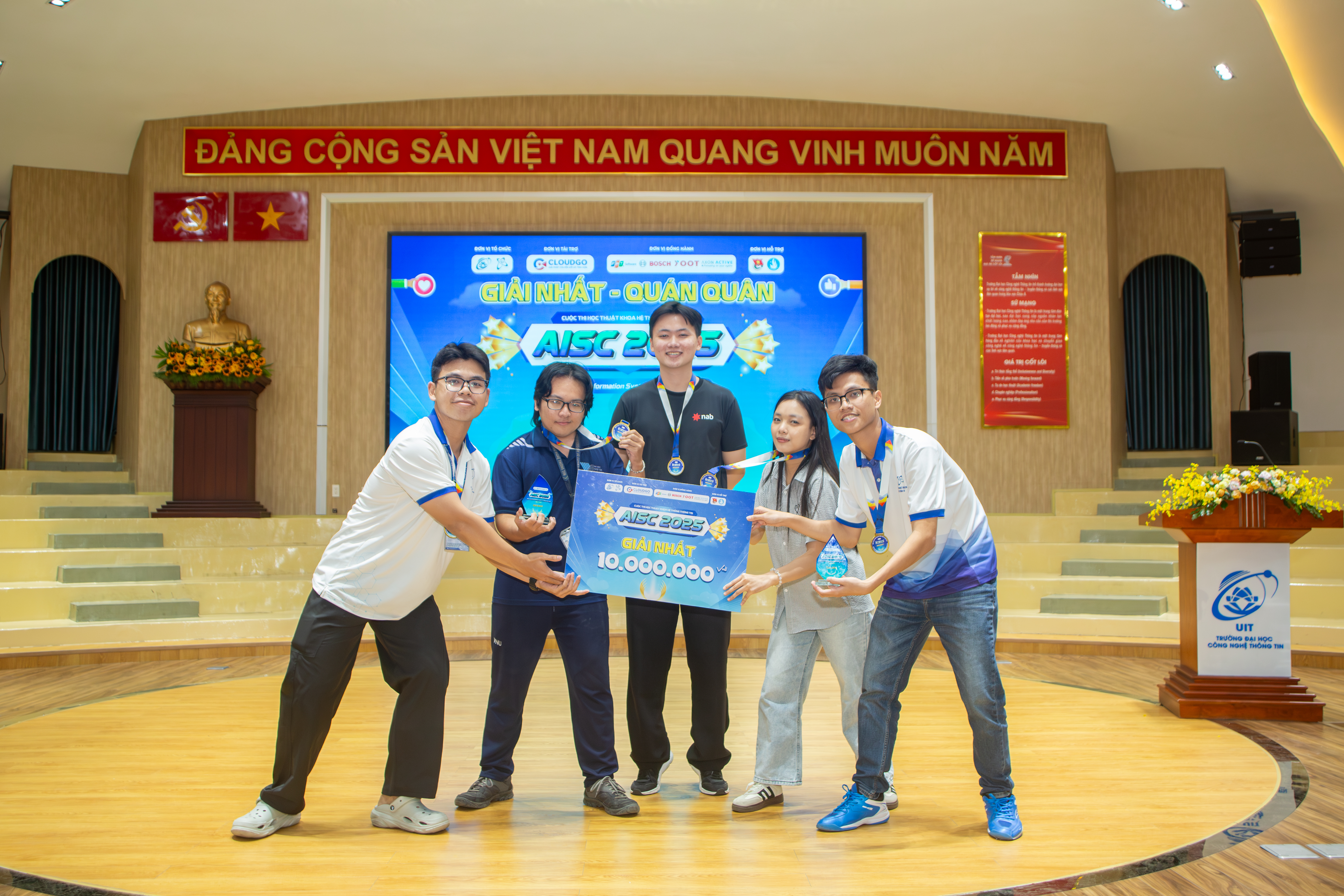 🥇 1st Prize - AISC 2025